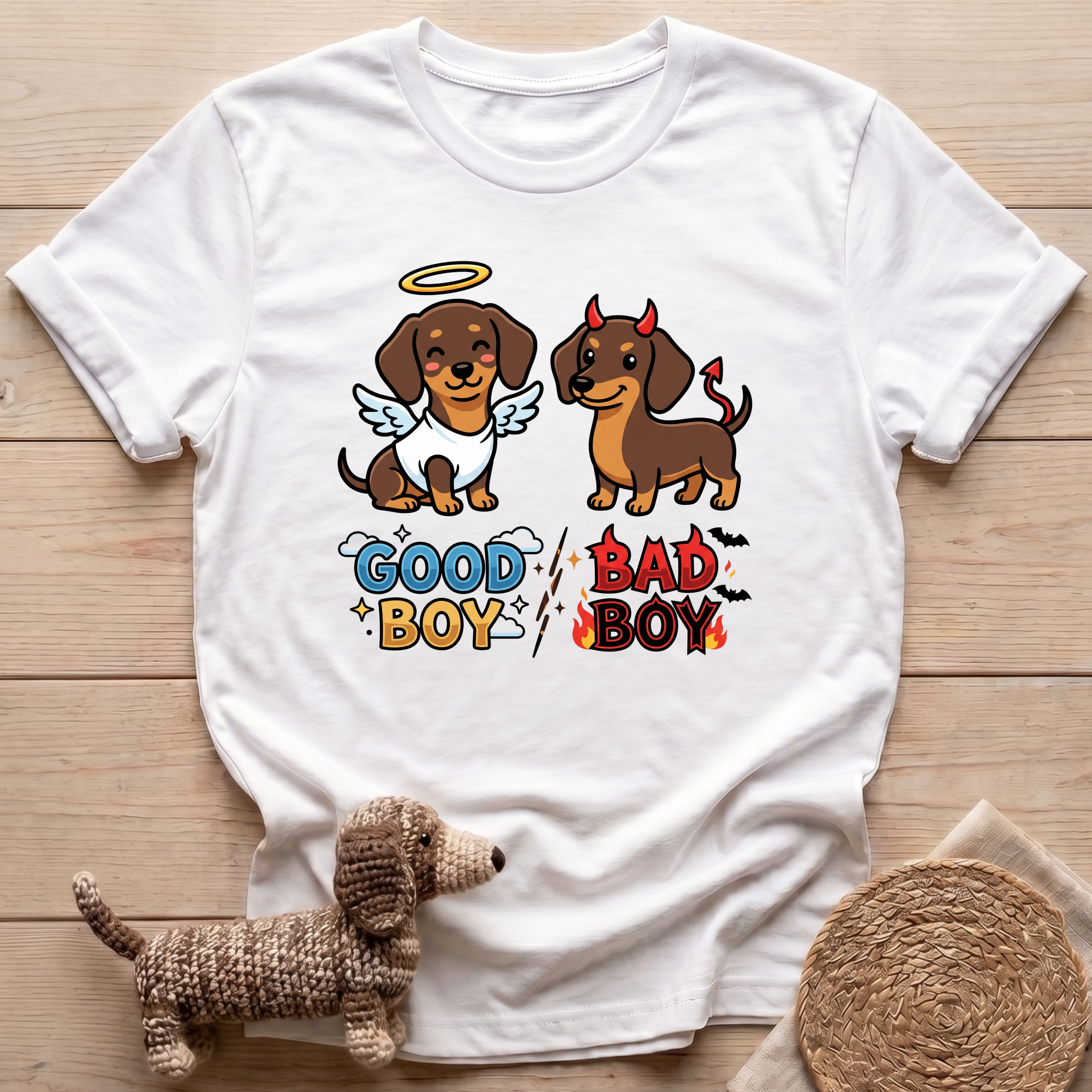 Good Boy vs Bad Boy T-Shirt